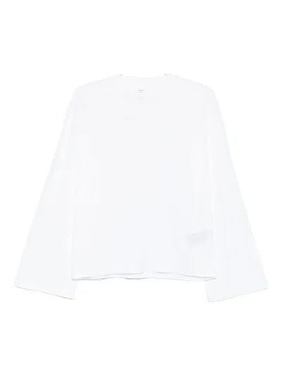 Haikure Long-sleeve Top In White