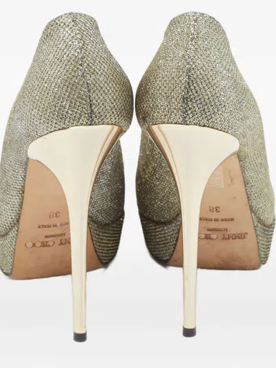 Pre-owned Jimmy Choo 115mm Dahlia Pumps