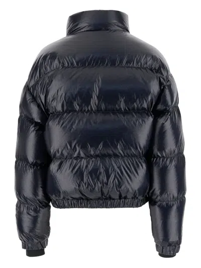 Ienki Ienki Apres Ski Cool Down Jacket With Glitter In Blue