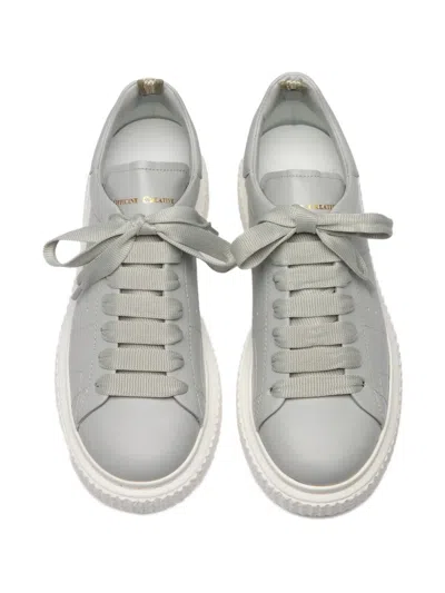 Officine Creative Krace Lace-up Platform Sneakers In White