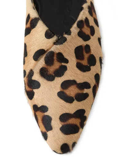 Closed Leopard-print Ballerinas