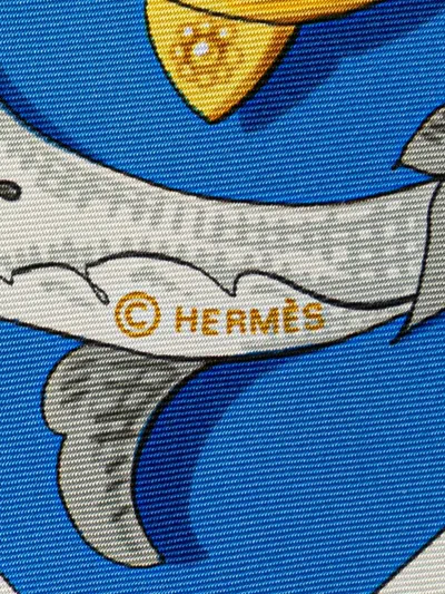 Pre-owned Hermes 2000-2020 Le Mors A La Conetable Silk Scarf Scarves