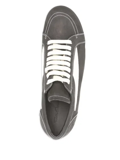Rick Owens Panelled Lace-up Trainers