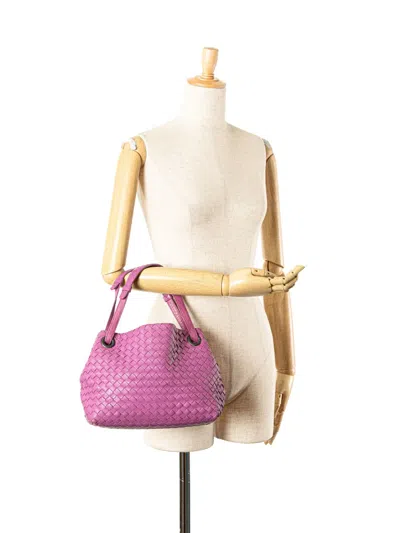 Pre-owned Bottega Veneta 2012-2025 Small Nappa Intrecciato Bella Tote Bag