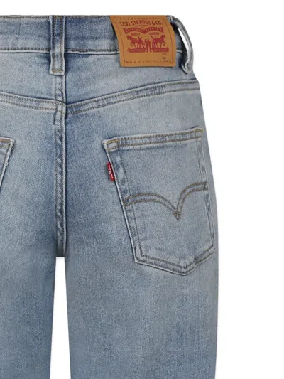 Levi's Logo-patch Jeans In Blue