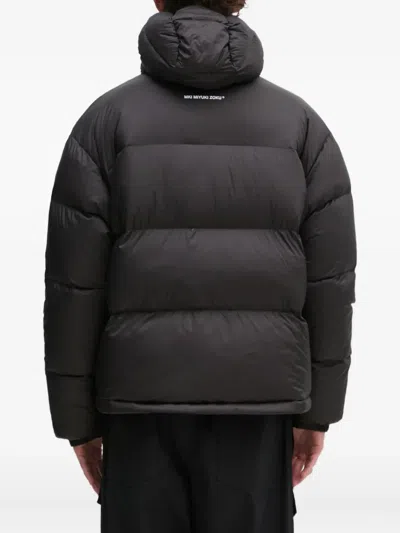 Mki Miyuki Zoku Hooded Puffer Jacket In Black