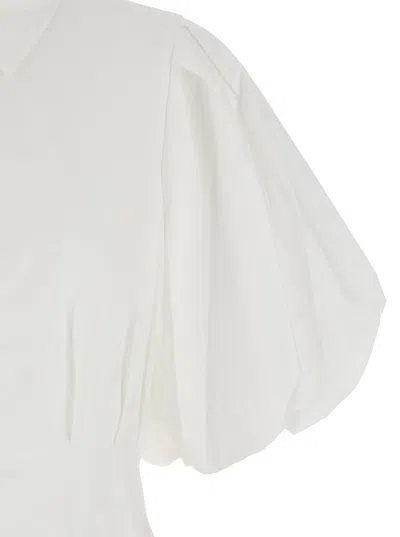 Simkhai Cleo Balloon Pintuck Mini Dress
