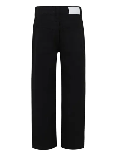 Msgm Five-pocket Jeans In Black