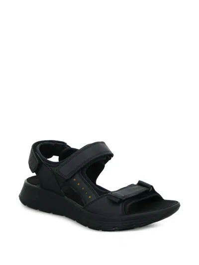 Ara Elio Adjustable-strap Sandals In Black