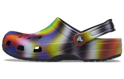 Crocs Classic Solarized Clog; Black / Multi, M12