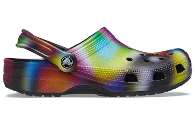 Crocs Classic Solarized Clog; Black / Multi, M12