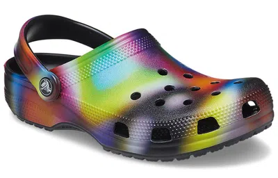Crocs Classic Solarized Clog; Black / Multi, M12
