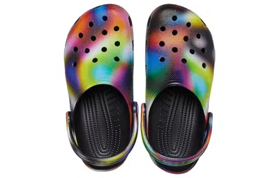 Crocs Classic Solarized Clog; Black / Multi, M12
