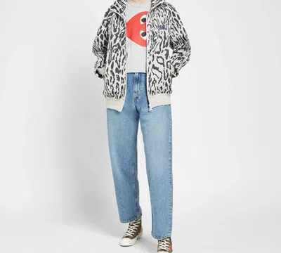 Comme Des Garçons Play (wmns) Comme Des Garcons Play Side Logo Tee 'grey' In Gray