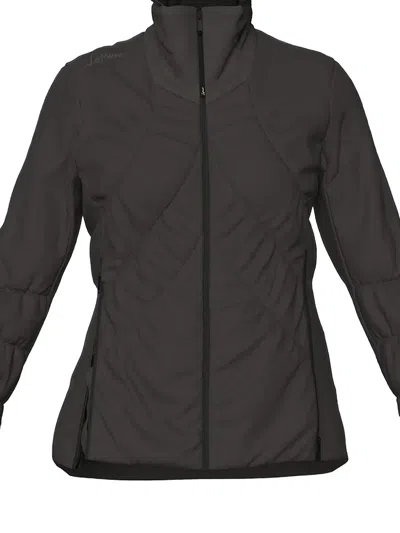 Lamunt Samuel Black Polyamide Jacket In Black