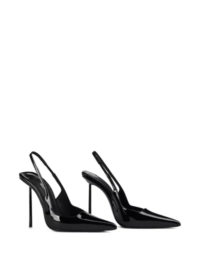 Le Silla 120mm Amelia Slingback Pumps In Black