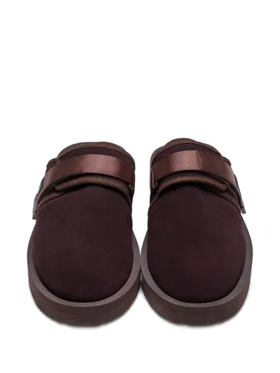 Suicoke Zavo Slippers In Brown