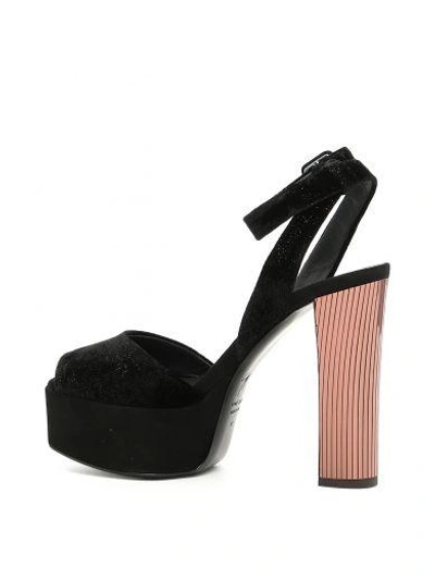 Shop Giuseppe Zanotti Lavinia Rockstar Sandals In Nero|nero