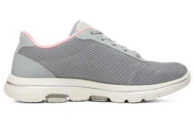 Skechers (wmns)  Go Walk 5 'gray Pinkred'
