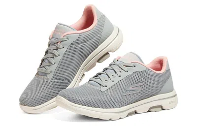 Skechers (wmns)  Go Walk 5 'gray Pinkred'