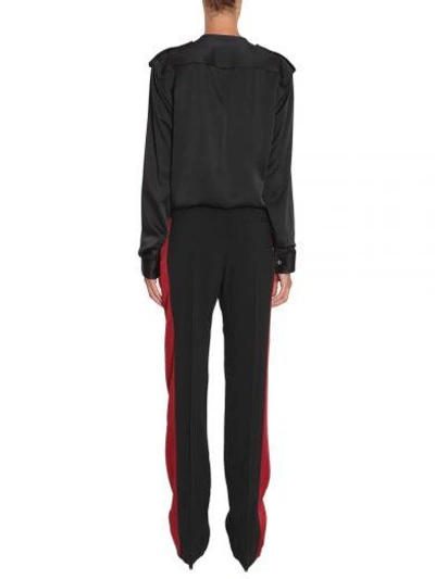 Shop Haider Ackermann Long Sleeve Jumpsuit In Nero