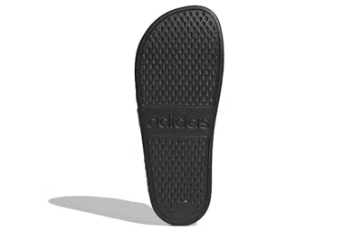 Adidas Originals (wmns) Adidas Adilette Aqua 'black Purple' In Multi