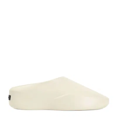 Fear Of God Logo Patch Slip-on Runner Sneakers In White