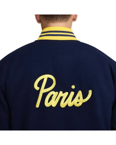 Nike Football Varsity Jacket 'paris Saint-germain Authentics' In Blue