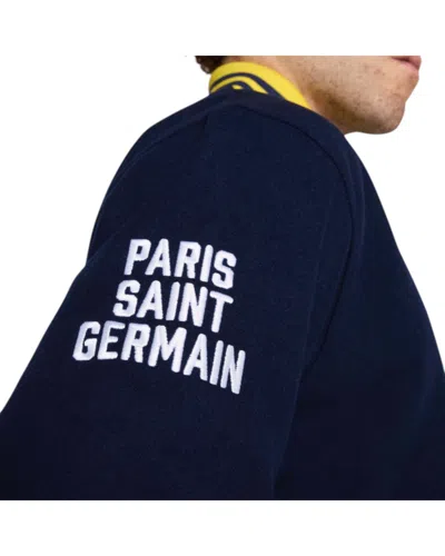 Nike Football Varsity Jacket 'paris Saint-germain Authentics' In Blue