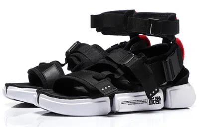 Li-ning 2.0 Platform Sandals Black/white