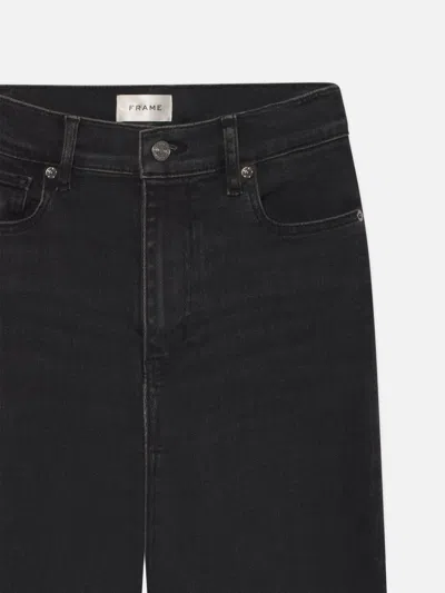 Frame Five-pocket Jeans In Black
