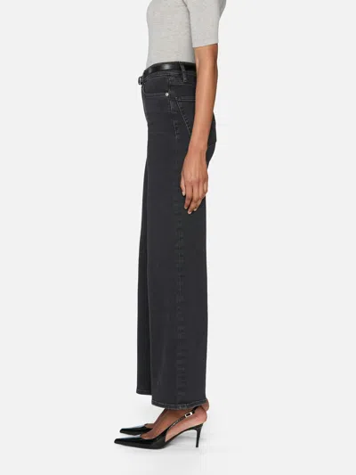 Frame Five-pocket Jeans In Black
