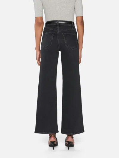 Frame Five-pocket Jeans In Black