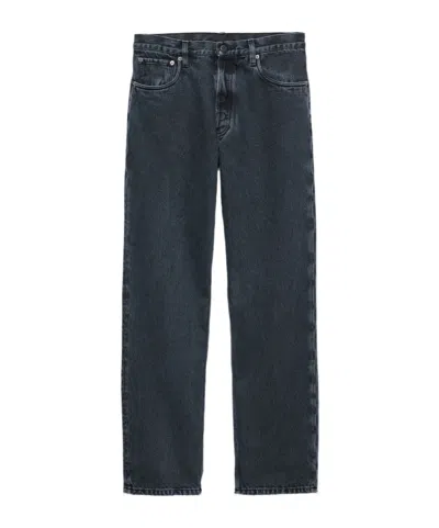 Prada Regular Denim Jeans In Gray