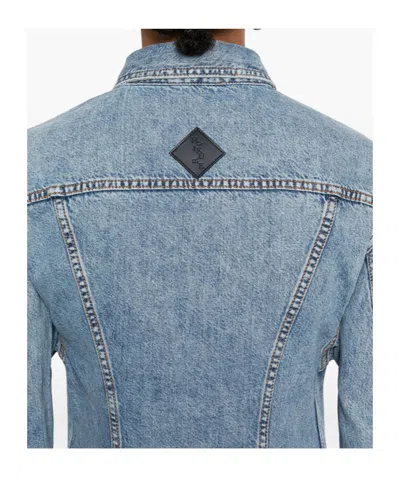 Haikure Button-up Denim Jacket In Blue