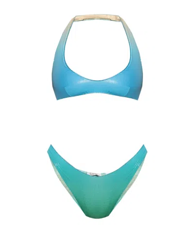 Oseree Beachwear In Blue