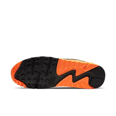 Nike Air Max 90 Summit White Safety Orange Dark Smoke Grey Smoke Grey In Multi