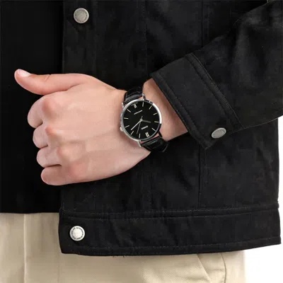 Casio Dress Classic Minimalistic Analog Steel Strap Watch 'black'