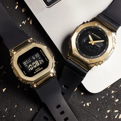Casio G-shock Analog-digital 'black Gold'