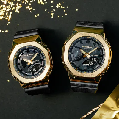 Casio G-shock Analog-digital 'black Gold'