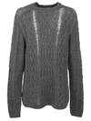 MAISON MARGIELA Maison Margiela Mixed-Stitch Jumper,30GP18415729859