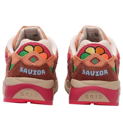 Saucony X Jae Tips Grid Shadow 2 'what's The Occasion? Wear To The Party' In Brown