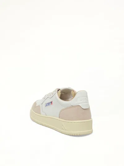 Autry Men's Medalist Low Sneakers In White