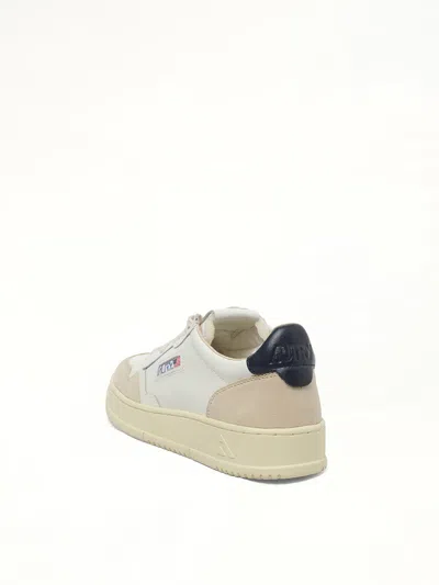 Autry Men's Medalist Low Sneakers In White
