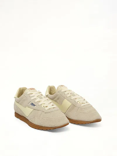 Autry Men's Windspin Low Sneakersabaga In Brown