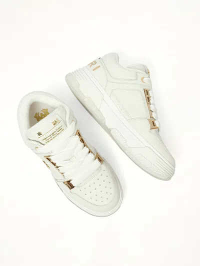 Amiri White Metallic Ma-1 Sneakers