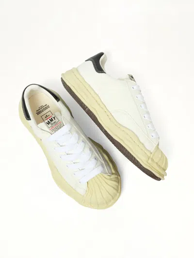 Miharayasuhiro Men's Blakey Og Vintage Leather Low Sneakers In White