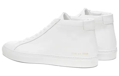 Common Projects Original Achilles Mid Leather Sneaker In White