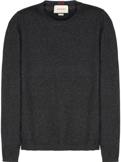 Gucci Dark Gray Cashmere Sweater