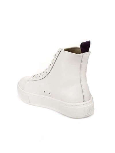 Shop Eytys Ey Kibo Leather Shiny In White